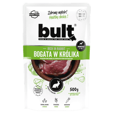 BULT BULT mokra hrana za psa kunić, vrećica 500g, potpuna hrana
