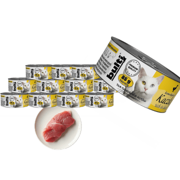 BULTI mokra hrana za mačke patka konzerva 12x85g