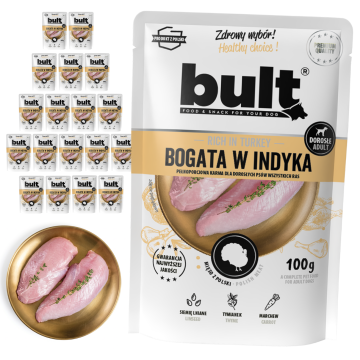 BULT BULT mokra hrana za pse Indik u vrećici 20x100g