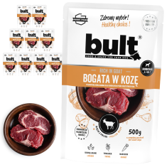 BULT BULT mokra hrana za psa Kozina vrećica 10x500g