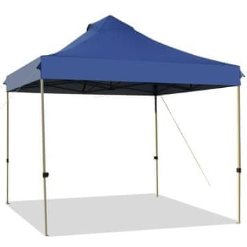 Costway Prijenosni sklopivi nadstrešnica 10x10 ft plava