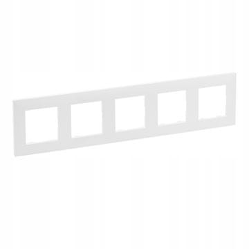 LEGRAND NILOE STEP bijeli okvir 5X 863195