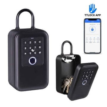 BOT Smart Key Box TTLock KB5, crna
