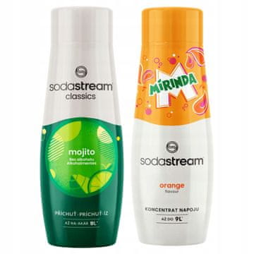 SodaStream 2x sirup za sodastream saturator MOJITO MIRINDA Mokito koncentrat za vodu