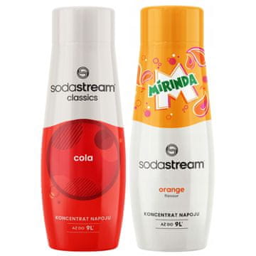 SodaStream Sodastream komplet koncentrata za saturator, 2x sirup COLA + MIRINDA
