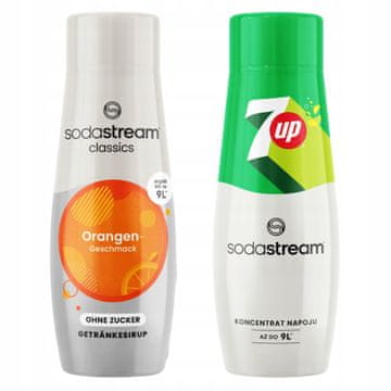 SodaStream SodaStream Orange Zero sirup od naranče bez šećera i koncentrat 7UP