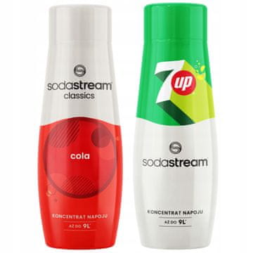 SodaStream SodaStream komplet koncentrata za saturator 2x sirup Cola i 7UP