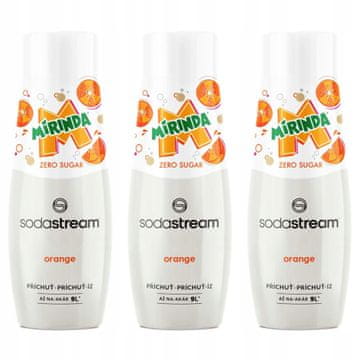 SodaStream Koncentrat sirupa za SodaStream Mirinda Zero bez šećera, 3 kom.