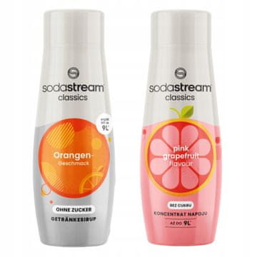 SodaStream SodaStream sirup Orange Zero naranča bez šećera i Grejpfrut