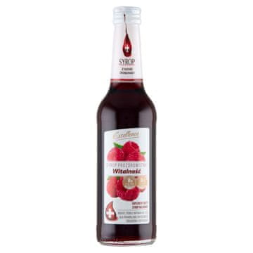 Excellence Vitalnost dodatak prehrani sirup od maline 320 ml