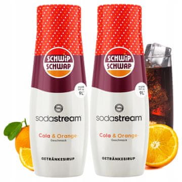 SodaStream Sodastream Shwip Shwap Cola s narančom set 2 koncentrata
