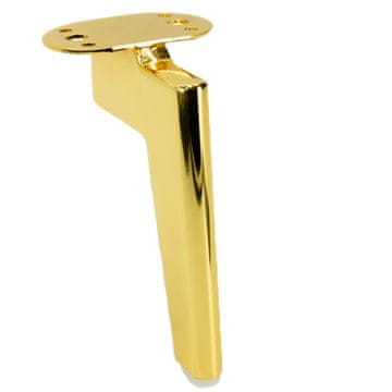 BB Noga meblowa Loft zlatni krom visina 15 cm