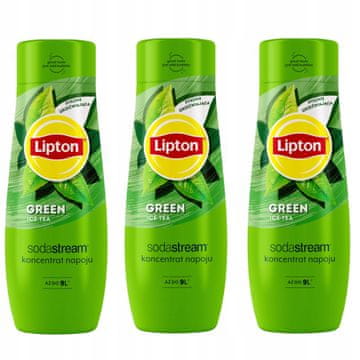 SodaStream Set od 3 koncentrata SodaStream 3x Lipton Green Ice Tea