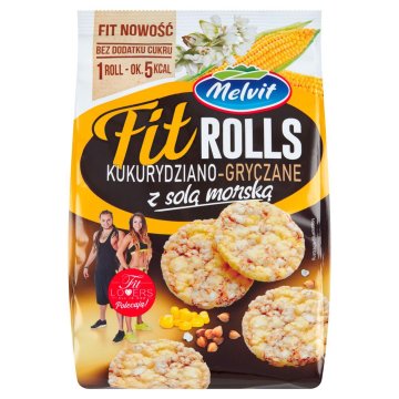 Melvit Fit rolice kukuruzno-heljdine s morskom soli 60 g