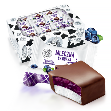 Flying Cow mliječni oblačić sa želeom od borovnice 1 kg