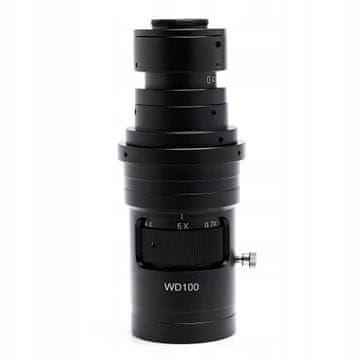 Objektiv za digitalni mikroskop C-Mount Zoom 200x