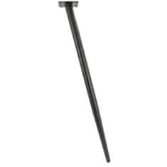 BB 4 x noga namještaja šiljasta koso crna 70 cm