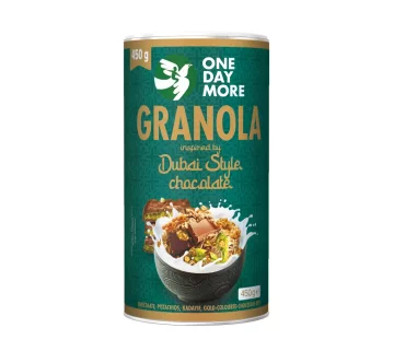 OneDayMore Granola Dubai Style čokolada 450g