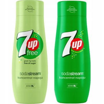 SodaStream Set od 2 koncentrata SodaStream 7UpFREE+7Up