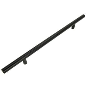 BB Ručka za namještaj Reling 192 mm crna