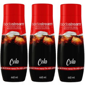 SodaStream Set od 3 koncentrata SodaStream 3x Cola