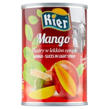 Kier Kier mango kriške u laganom sirupu 425 g