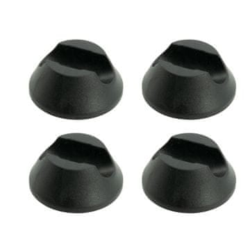 BB Set od 4 stopice za noge Hairpin, crna