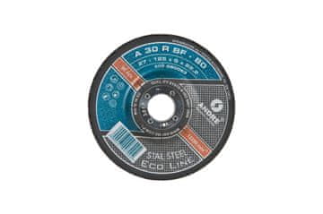 Andre ploča za rezanje čelika i materijala, ravna 125 x 6 x 22 mm 40125622