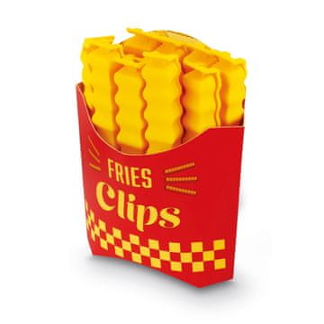 Komplet od 12 magnetskih klipsova za torbice French Fries, 10x1,5x1