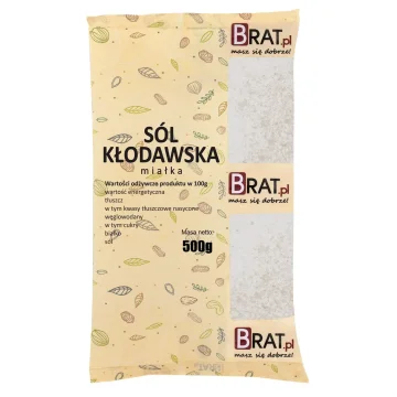 Sól kłodawska mljevena Brat.pl 500g