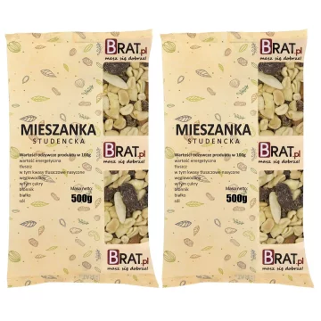 Mješavina studentska 1kg (2x500g)