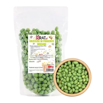 Orzeszki u panirani wasabi 500g
