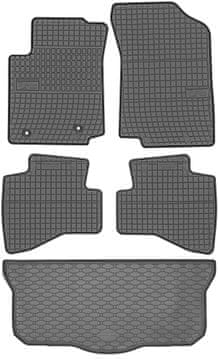 Peugeot 108 Hatchback od 07.2014-2022. Komplet - automobilske gumene tepihe + prtljažna prostirka