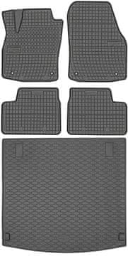 Opel Astra III H Kombi od 2004-12.2014r. Set - gumeni tepisi za automobil + tepih za prtljažnik