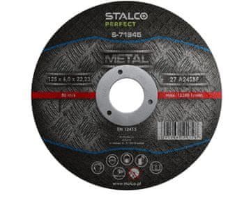 STALCO STALCO brusna ploča za metal 180x6,0 PERFECT S-71647