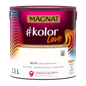 Magnat #kolorLove KL43 kremasta bijela 2,5L