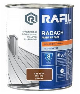 Śnieżka RAFIL Radach ciglena polumat RAL8004 0,75L