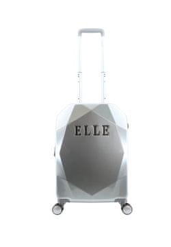 Elle Elli Diamond mala kabinska torba, srebrna