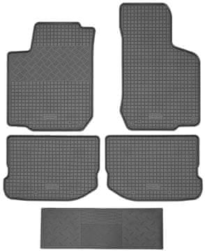 Tepisi RIGUMATIC 902371 + OSLONA 900101 - Seat Toledo I limuzina od 1994 do 2004, ovalni/prednji, prednja montaža