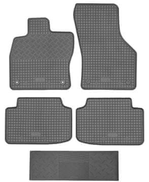 RIGUM 902396 Podne prostirke + 900101 Navlaka - Škoda Octavia IV Kombi / Liftback od 2020., prostor za noge AV2 Prednji - MOŽE SE UGRADITI