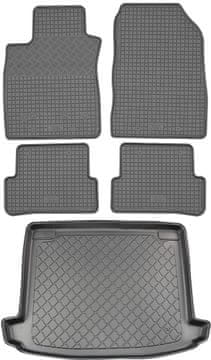 Renault Clio IV Grandtour Kombi (5 vrata) od 03.2013. SET - gumeni podmeta za automobil + prostirka za prtljažnik