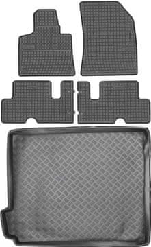 Citroen C4 Grand Picasso II Minivan od 2013-2019. Set - gumirani podmetači za automobil + prostirka za prtljažnik