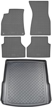 Audi A6 C8 4H Avant karavan (5 vrata) od 09.2018. Set - gumeni podmetači za automobil + prostirka za prtljažnik