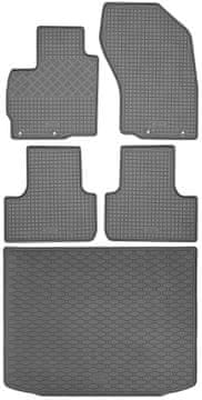 Mitsubishi ASX crossover od 05.2010. do 12.2021. KOMPLET - gumene prostirke za automobil + prtljažna prostirka