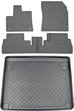 Citroën Berlingo III VAN (5 vrata) od 06.2016. Set: gumene prostirke za automobil + prostirka za prtljažnik