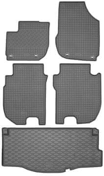 Honda Jazz / Jazz Crosstar Hatchback od 06.2020r. SET - gumeni podmetači za automobil + tepih za prtljažnik