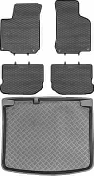 Volkswagen Golf IV hatchback od 1998-2003. Set - gumirani podmetači za automobil + podloga za prtljažnik