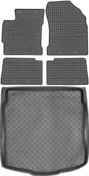 Toyota Auris II karavan od 2012.-2018. god. SET – gumene prostirke za automobil + tepih za prtljažnik