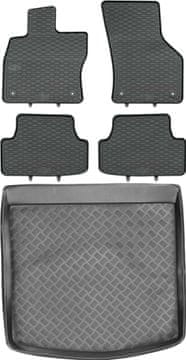 Seat Leon III ST karavan od 2012-2020. komplet - gumeni tepisi za automobil + prostirka za prtljažnik