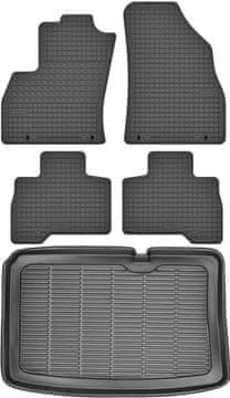 Fiat Fiorino / Qubo III kombivan od 2008. set gumenih tepiha za automobil i prostirke za prtljažnik